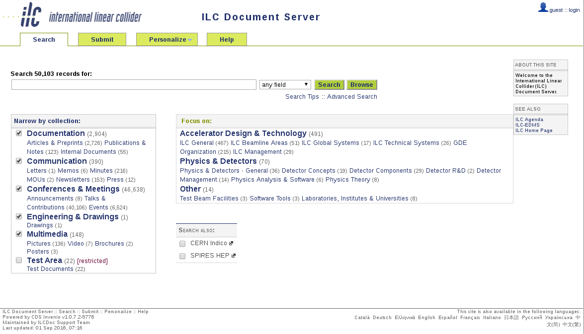 ILC Document Server